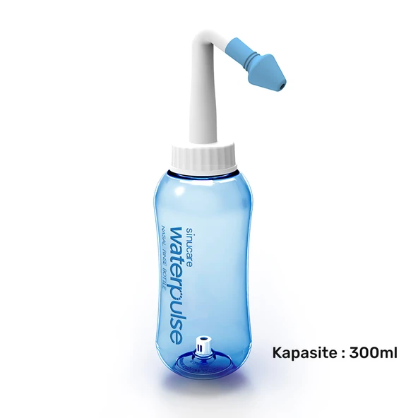 Waterpulse YT-300 Profesyonel Burun Temizleme Taşınabilir Nazal Bakım Burun Duşu Mavi - 1