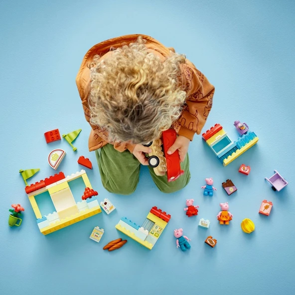 ® DUPLO® Peppa Pig Süpermarket 10434 - 2 Yaş & Üzeri Çocuklar için Eğitici Oyuncak Yapım Seti (70 Parça) - 9