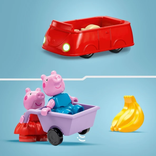 ® DUPLO® Peppa Pig Süpermarket 10434 - 2 Yaş & Üzeri Çocuklar için Eğitici Oyuncak Yapım Seti (70 Parça) - 6