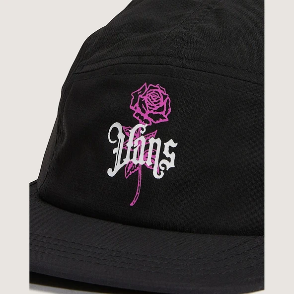 Vans Ground Up Tall Camper Unisex Şapka VN000QA8BLK1 - Resim 3