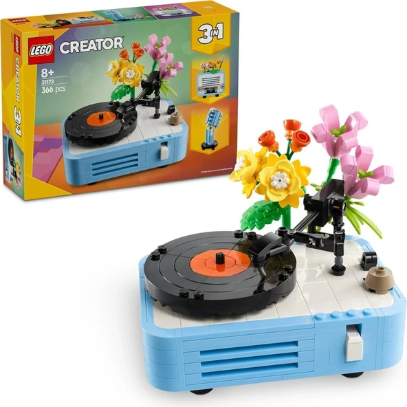 LEGO 31172 Creator 3 Ü 1 Arada Çiçekli Pikap ürün görseli 1