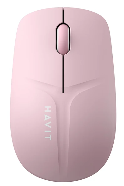 Havit MS48GT Kablosuz Sessiz Mouse - 1600 DPI Pembe - 1