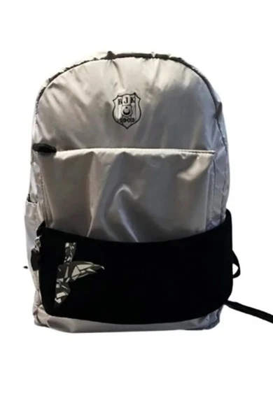 Beşiktaş Orijinal Lisanslı Spor Sırt Çantası Kartal Bant Detaylı Bjk Siyah Çanta