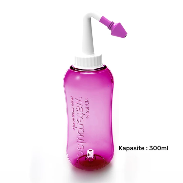 Waterpulse YT-300 Profesyonel Burun Temizleme Taşınabilir Nazal Bakım Burun Duşu Pembe - 1