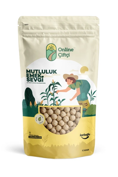 Online Çiftçi Beyaz Leblebi 100Gr - 1
