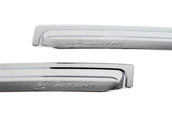 Hyundai Accent Blue 2010-2020 Arası ABS Krom Cam Rüzgarlık OEM  - 4