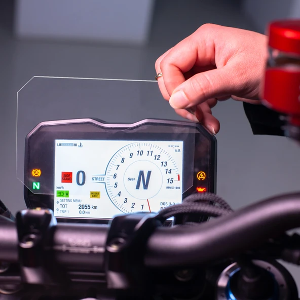 Honda 2024-2025 5.5 İnç ile Uyumlu Grippatch Motosiklet Ekran Koruyucu Film ürün görseli