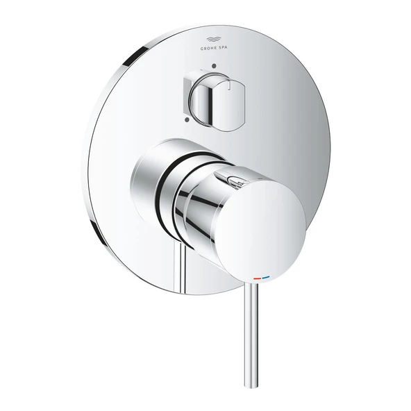 Grohe Atrio Ankastre Banyo/Duş Bataryası (Sıva Üstü Grubu), 3 Yollu Krom, 24356000 ürün görseli