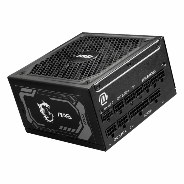 MSI MAG A1000GL PCIE5 1000W 80+ Altın Modüler Güç Kaynağı - Resim 5