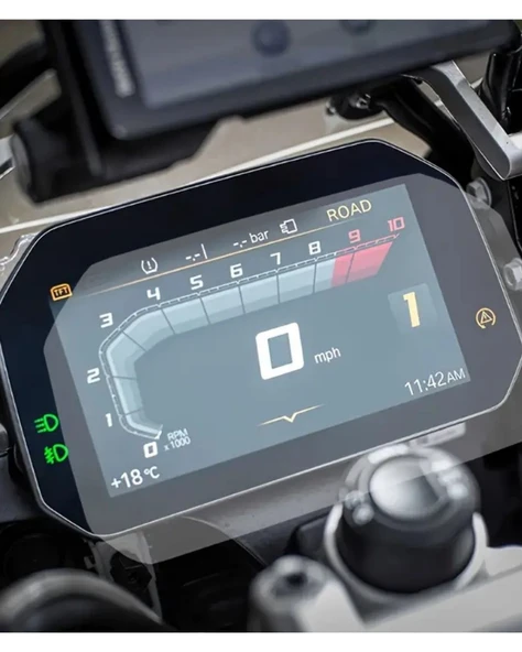 Honda 2024-2025 5.5 İnç ile Uyumlu Grippatch Motosiklet Ekran Koruyucu Film - Resim 3