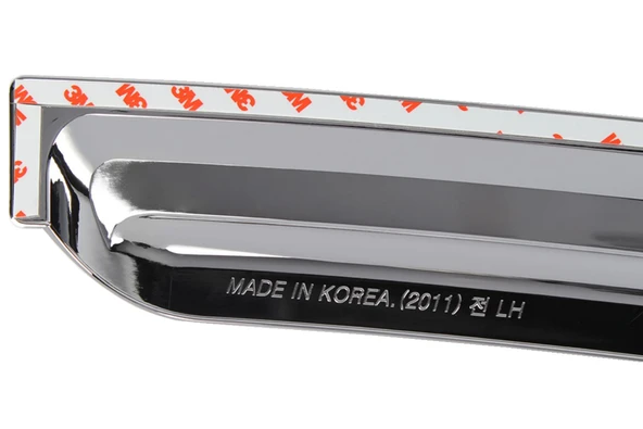 Hyundai Accent Blue 2010-2020 Arası ABS Krom Cam Rüzgarlık OEM  - 5