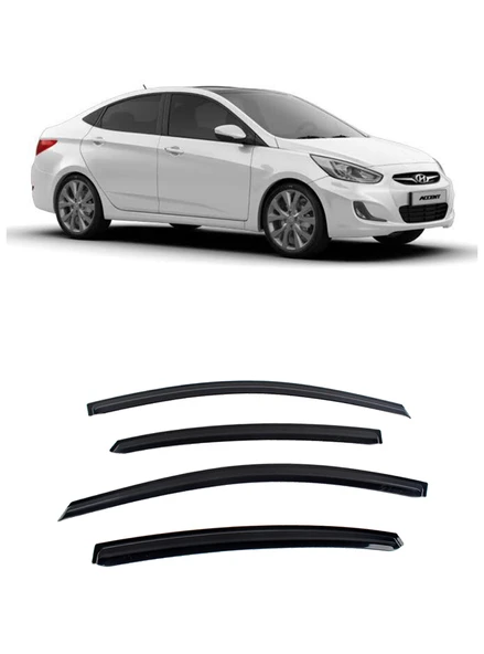 Hyundai Accent Blue 2010-2020 Arası Cam Rüzgarlık OEM (Made in Korea)