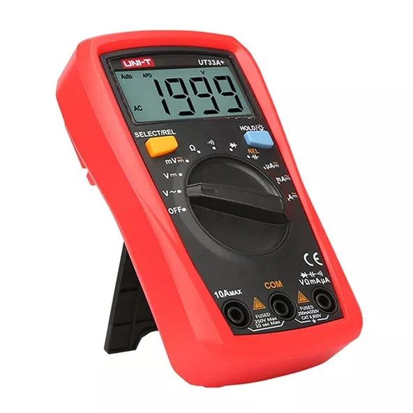 Unit UT 33A+ 600V Dijital Multimetre Ölçü Aleti - Resim 3