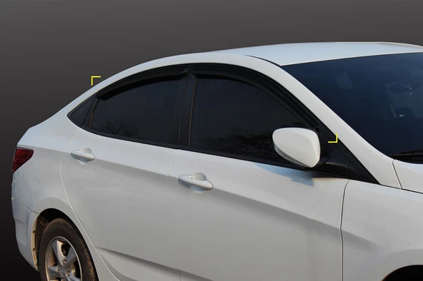 Hyundai Accent Blue 2010-2020 Arası Cam Rüzgarlık OEM (Made in Korea) - 2