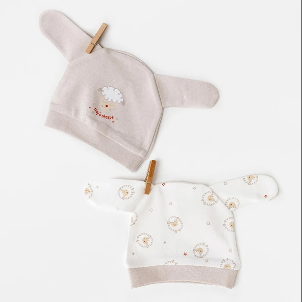 Erkek Bebek Şapka 2 Parça AC26157 ürün görseli