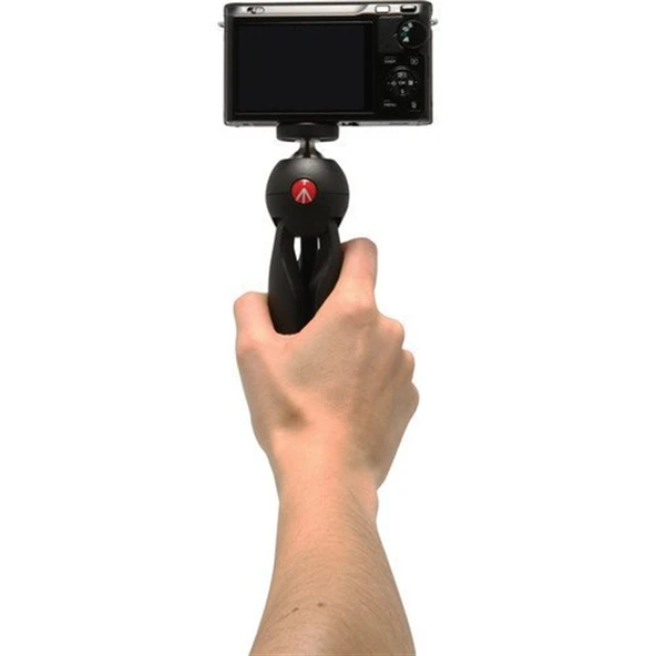 Manfrotto Pixi Mini Tripod (Siyah) - 5