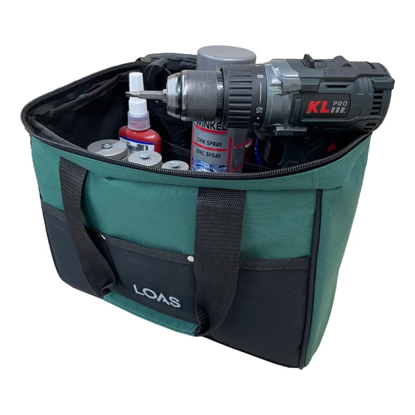 Loas LSTCTK15 Kapaklı Küçük Boy Alet Taşıma Çantası - Resim 4