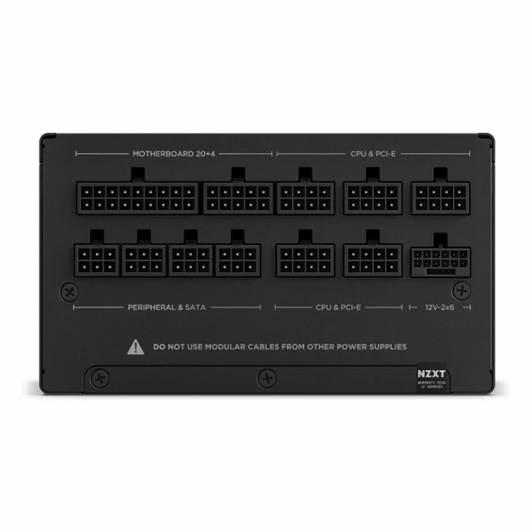 NZXT C1200 1200W 80+ Altın Modüler Güç Kaynağı - Resim 6