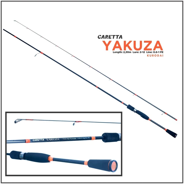 CARETTA YAKUZA KURODAİ 2-12G 2.30M 0.6-1 PE ürün görseli