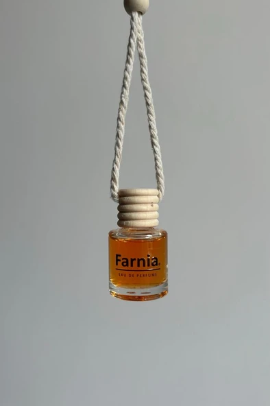 Farnia Yüksek Esanslı Askılı Araç Kokusu EDP Parfüm Şeftali 8 Ml 3 Adet Avantaj Paketi - 3