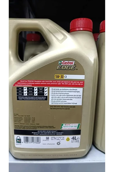 EDGE 5W-30 C3 4 LT DEXOS 2 - 2