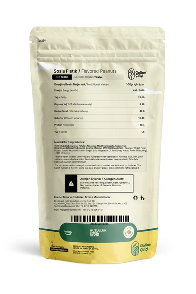 Online Çiftçi Soslu Yer Fıstığı 100Gr - 2
