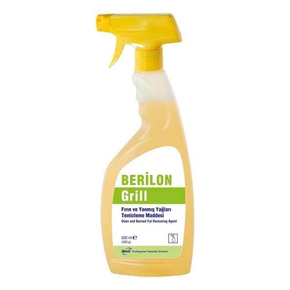 Deniz Berilon Fırın ve Izgara Yanmış Yağ Temizleyici / Yağ Sökücü - 500 Ml. - Sprey ürün görseli