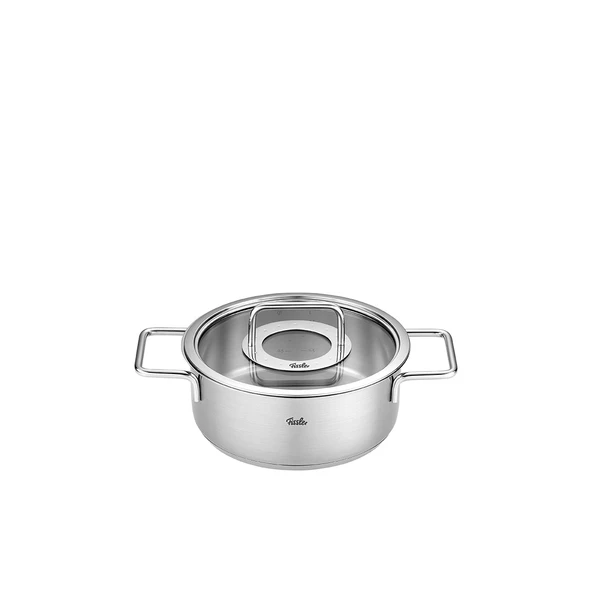 Fissler Pure Collection 9 Parça Cam Kapak Çelik Tencere Seti - Resim 2