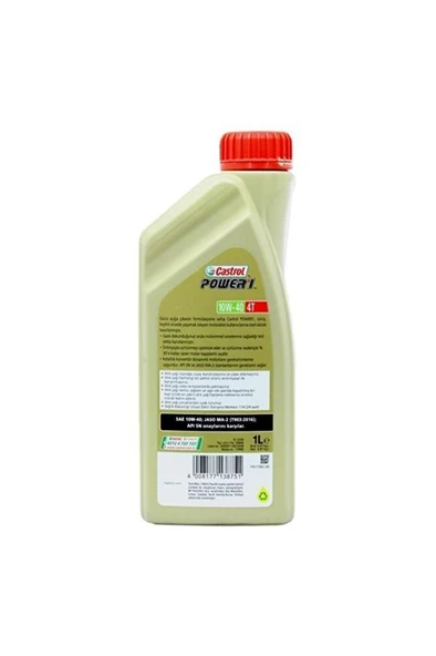 Power 1 4t 10w-40 1 Litre ( 2025 Üretim ) - 9