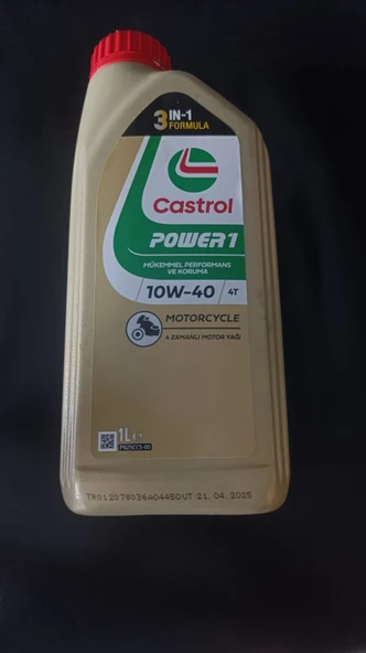 Power 1 4t 10w-40 1 Litre ( 2025 Üretim )