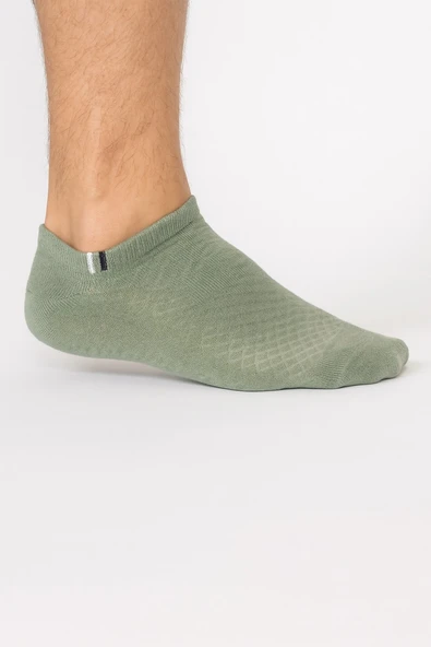 Plus Scorpion Erkek Pamuklu Sneaker Çorap 3’lü Paket – 40-44 Numara – Mavi / Gri / Yeşil – Nefes Alabilir – Spor ve Günlük Kullanım ürün görseli