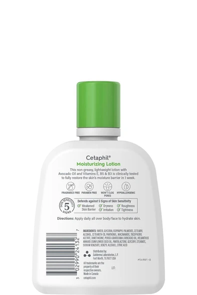 Cetaphil Yüz Ve Vücut Için Nemlendirici Losyon 237ml/8oz - 2