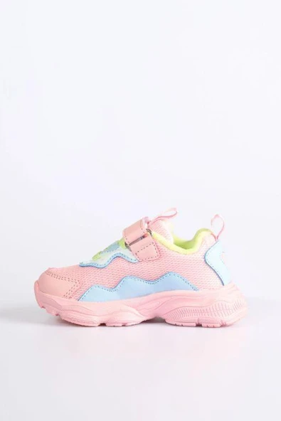 Vicco Kimmy Kız Çocuk Renkli Hafi Cırtlı Spor Ayakkabı 346.24K.309 - 12