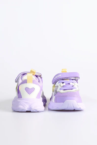 Vicco Kimmy Kız Çocuk Renkli Hafi Cırtlı Spor Ayakkabı 346.24K.309 - 5