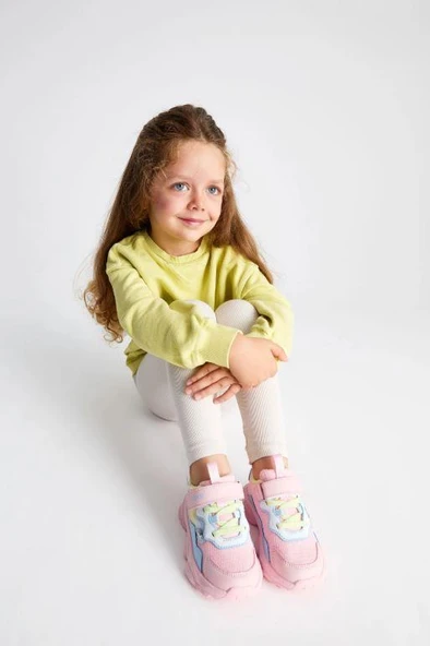 Vicco Kimmy Kız Çocuk Renkli Hafi Cırtlı Spor Ayakkabı 346.24K.309 - 10