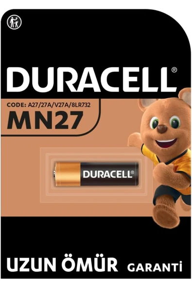 Duracell Alkalin Özel MN27 Piller (1’li Paket), 12V