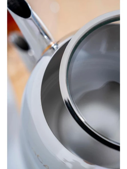 Acar Alvez Aile Boy Çelik Çaydanlık Takımı AR-08588 - 5