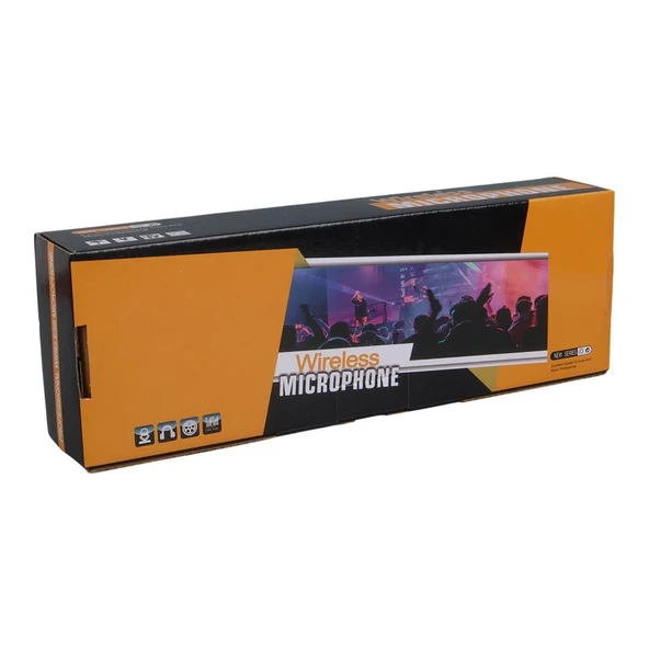 Magicvoice MV-21760 UHF Ekranlı Kablosuz Telsiz Mikrofon - 5