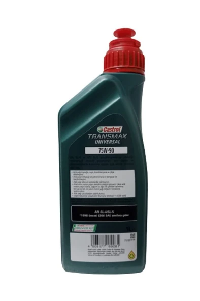 Transmax Universal 75w-90 Manuel Sanzimanlar Ve Diferansiyeller Icin Ortak Api Gl-4/gl-5 1 Litre Yag - 2
