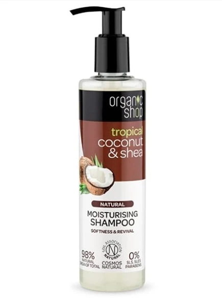 Organic Shop Hindistan Cevizi & Shea Yağlı Şampuan 280 ML