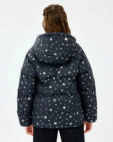 Skechers SK2520052-1602 G Puffer Kız Çocuk Mont - Resim 5