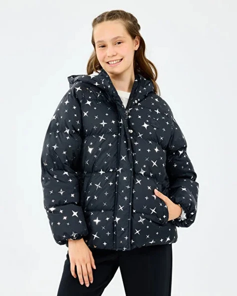 Skechers SK2520052-1602 G Puffer Kız Çocuk Mont - Resim 2