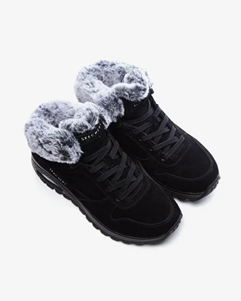 Skechers 167433 BLK Uno Rugged Kadın Bot - 6
