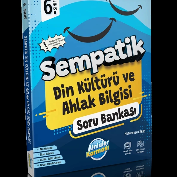 Ünlüler Karması 6. Sınıf Sempatik Din Kültürü Ve Ahlak Bilgisi Soru Bankası Yeni ürün görseli 1