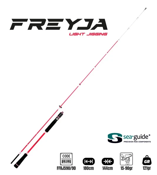 FUJİN FREYJA LİGHT JİGGİNG 180CM 15-90GR JİG KAMIŞ