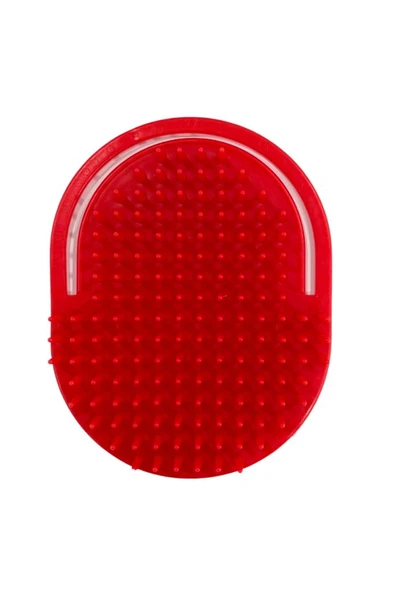 Plastik Kaşağı Tarak Kırmızı Renk