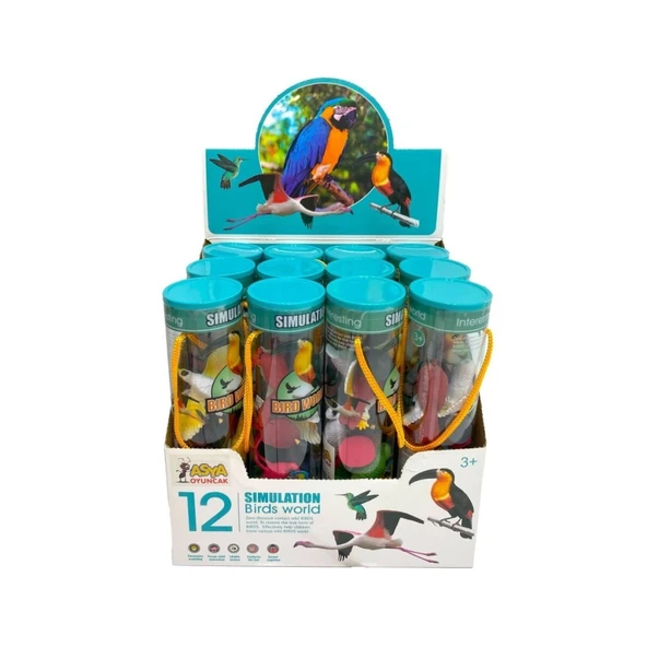 Nessiworld A8322-977 SİLİNDİR KT KUŞLAR - Resim 5