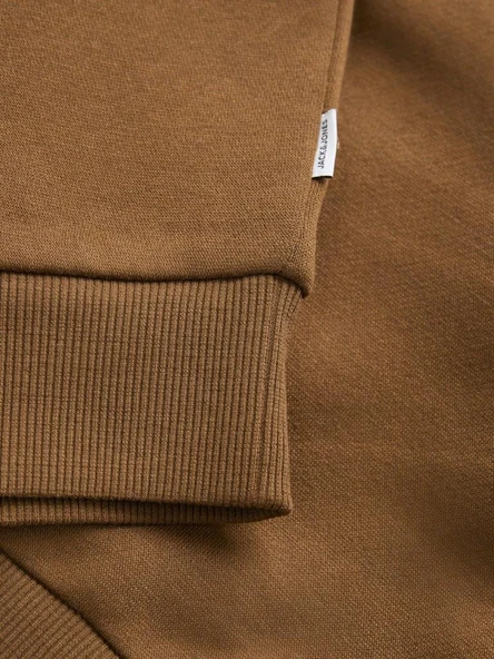 Jack Jones Bradley Fermuarlı Yaka Relax Fit Erkek Sweat 12250747 - 8