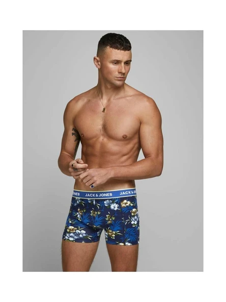 Jack Jones Flower Erkek Boxer 12171253 - 2