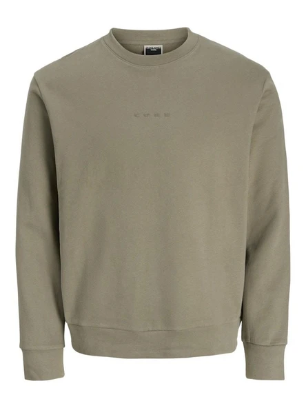 Jack Jones Stance Bisiklet Yaka Relax Fit Erkek Sweat 12282821 - 1